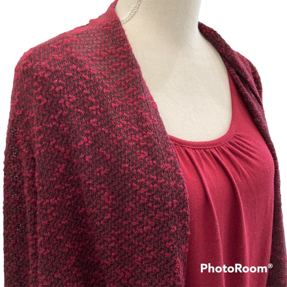 White Stag Tops - White Stag 1-Piece Shirt-Sweater Set, Size 16/18 Dark Red
